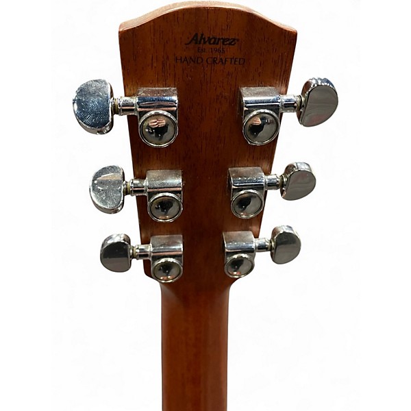 Used Alvarez af66shb Brown Sunburst Acoustic Guitar