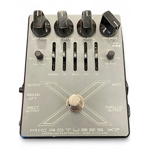 Used Darkglass MICROTUBES X7 Effect Pedal