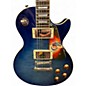 Used Epiphone Les Paul Standard Pro Blue Burst Solid Body Electric Guitar
