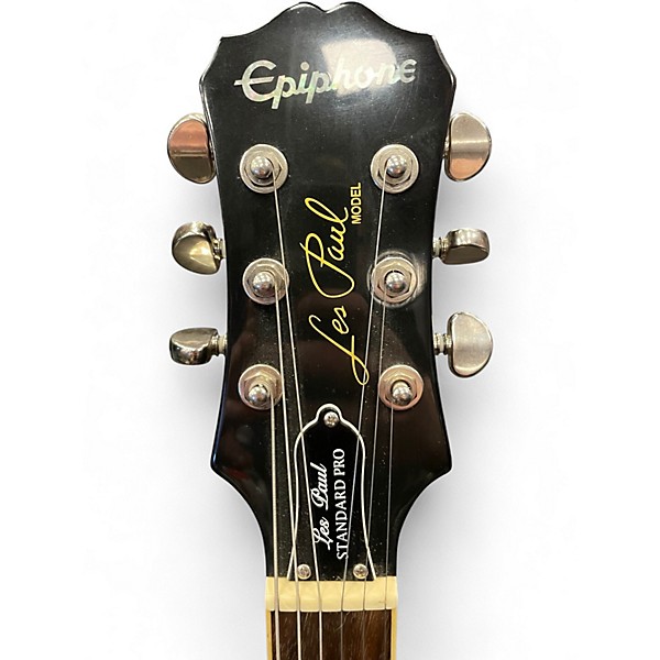 Used Epiphone Les Paul Standard Pro Blue Burst Solid Body Electric Guitar