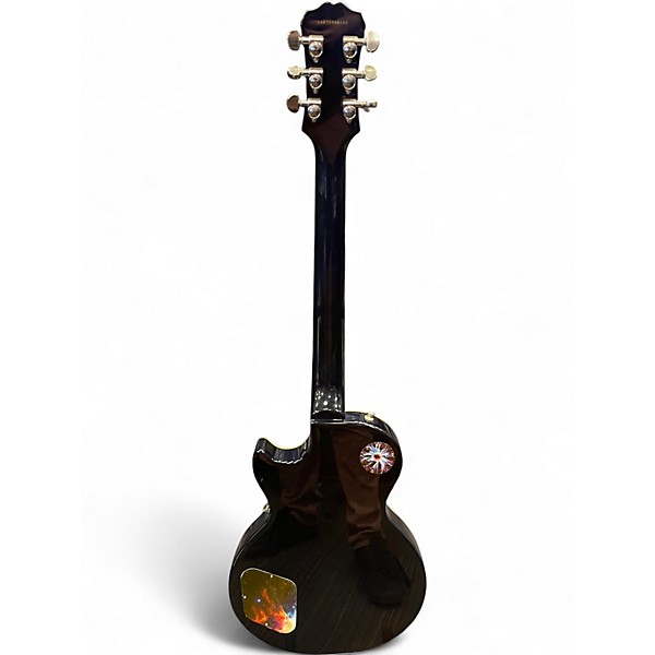 Used Epiphone Les Paul Standard Pro Blue Burst Solid Body Electric Guitar