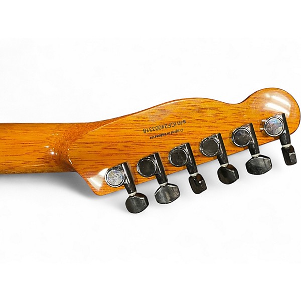 Used Fender FSR Custom Telecaster HH Natural Solid Body Electric Guitar