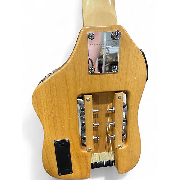 Used Traveler Guitar ES-03301 Natural Acoustic Electric Guitar