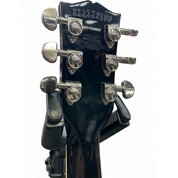 Used 2021 Gibson Les Paul Classic Black Solid Body Electric Guitar