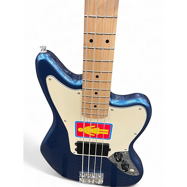 Used Squier JAGUAR AFFINITY Lake Placid Blue Electric Bass Guitar