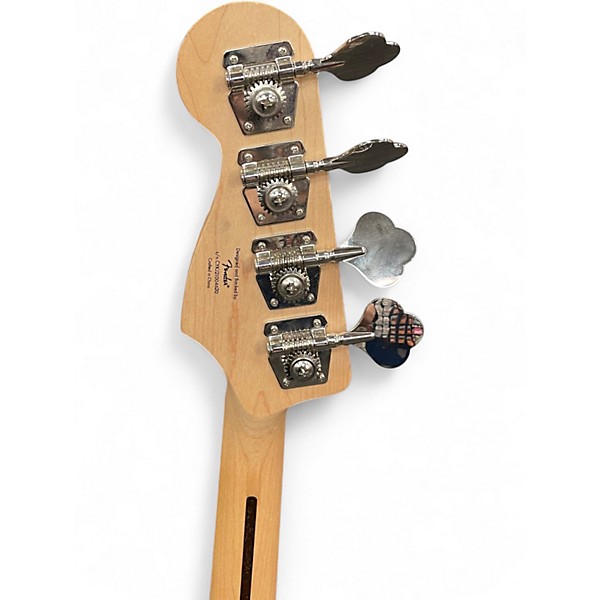 Used Squier JAGUAR AFFINITY Lake Placid Blue Electric Bass Guitar