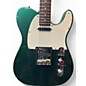 Used Donner DTL600 Sherwood Green Metallic Solid Body Electric Guitar