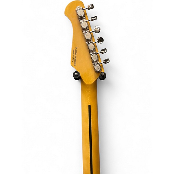 Used Donner DTL600 Sherwood Green Metallic Solid Body Electric Guitar