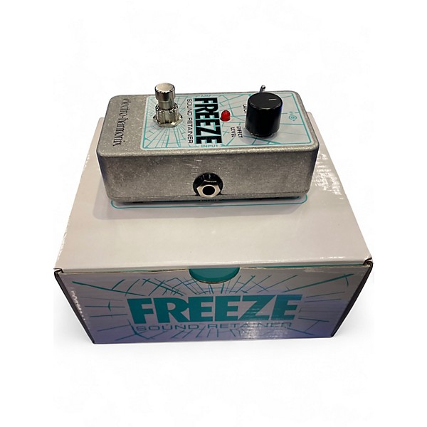Used Electro-Harmonix Freeze Sound Retainer Compression Effect Pedal