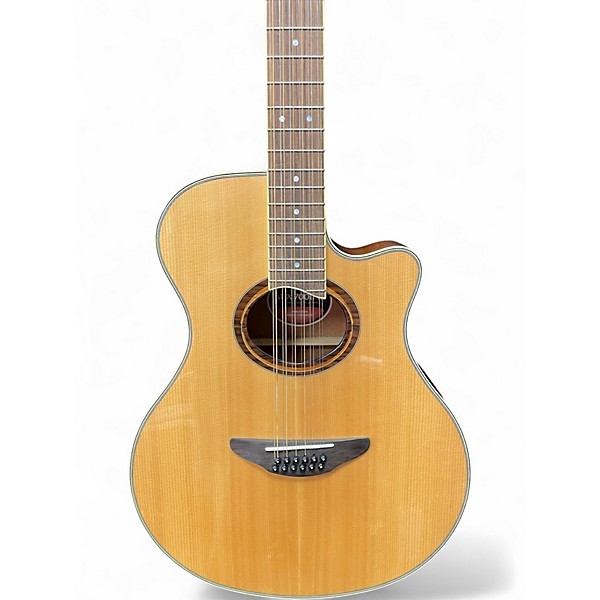 Used Yamaha APX700II-12 Natural 12 String Acoustic Electric Guitar