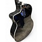 Used Taylor 214CE Deluxe Black Acoustic Electric Guitar
