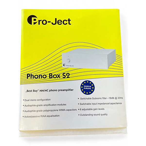 Used Pro-Ject phonobox s2