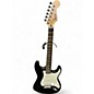 Used 2009 Squier Affinity Stratocaster Black Solid Body Electric Guitar thumbnail