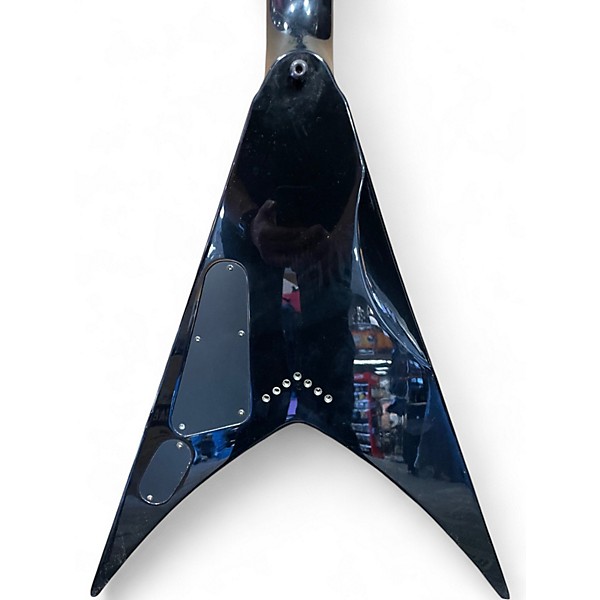 Used ESP V407B Black Solid Body Electric Guitar