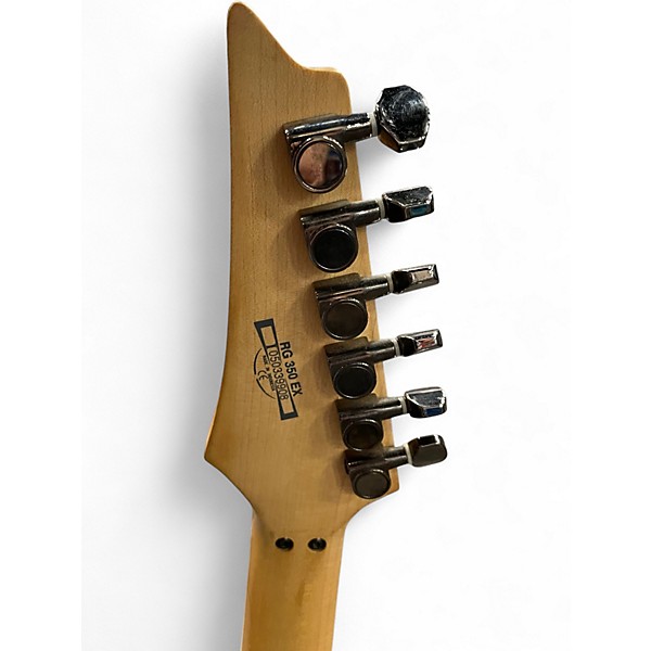 Used Ibanez RG350EX BLACK Solid Body Electric Guitar