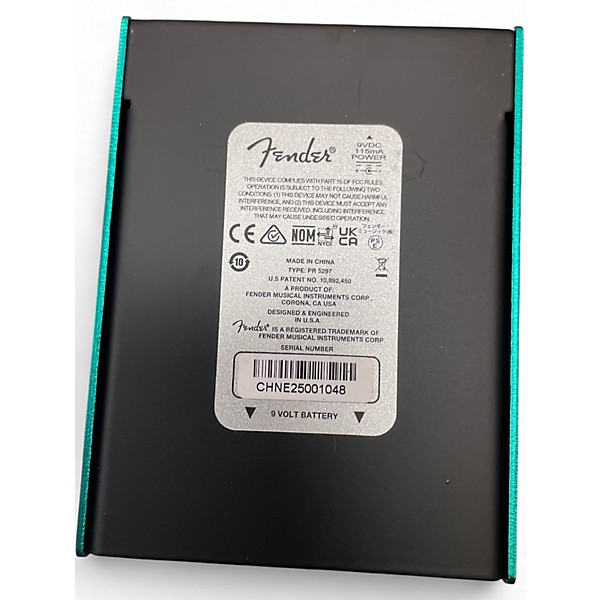 Used Fender MARINE LAYER REVERB Effect Pedal