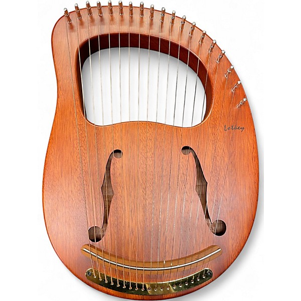 Used Lotkey Lyre Harp Bagpipes