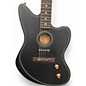 Used Fender Acoustasonic Standard Jazzmaster Black Acoustic Guitar