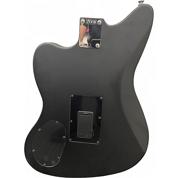 Used Fender Acoustasonic Standard Jazzmaster Black Acoustic Guitar