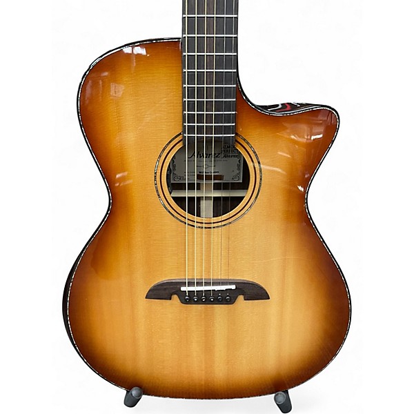 Used Alvarez MG70ce Masterworks Shadowburst Acoustic Electric Guitar