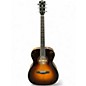 Used Fender Paramount PO-220E Orchestra 3 Tone Vintage Sunburst Acoustic Electric Guitar thumbnail