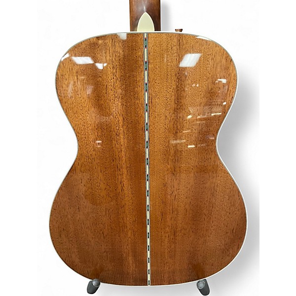 Used Fender Paramount PO-220E Orchestra 3 Tone Vintage Sunburst Acoustic Electric Guitar