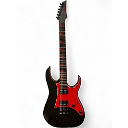 Used Ibanez GRG131DX Flat Black Solid Body Electric Guitar