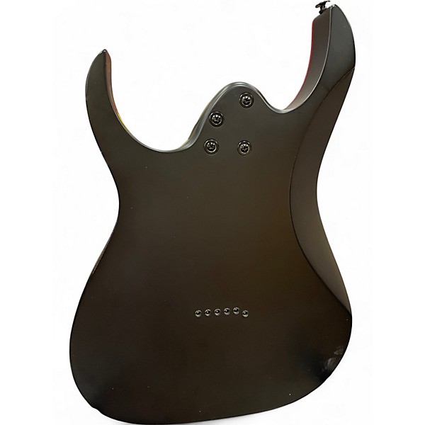 Used Ibanez GRG131DX Flat Black Solid Body Electric Guitar