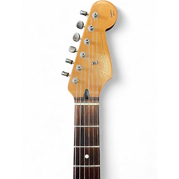 Used Fender California Series Stratocaster Brown Sunburst Solid Body Electric Guitar