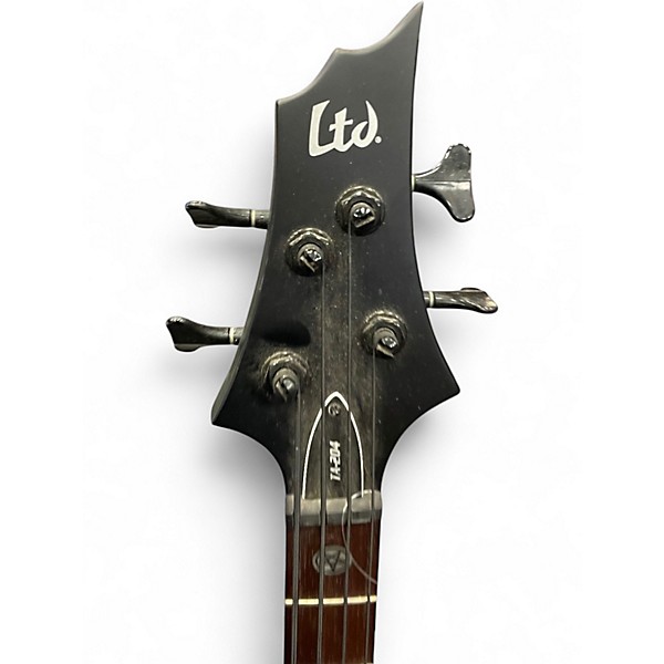 Used ESP TA-204 Black Electric Bass Guitar