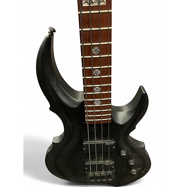 Used ESP TA-204 Black Electric Bass Guitar