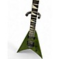 Used Jackson js 32 king v army green Solid Body Electric Guitar