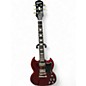 Used Epiphone SG Pro RED Solid Body Electric Guitar thumbnail