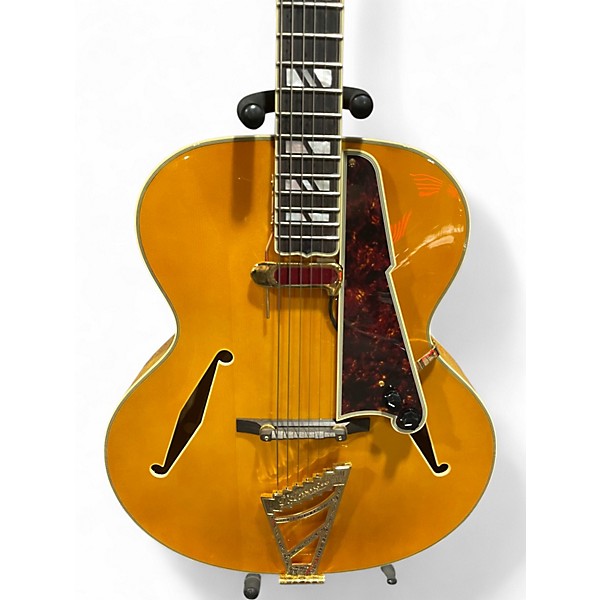 Used D'Angelico Excel Style B Amber Hollow Body Electric Guitar
