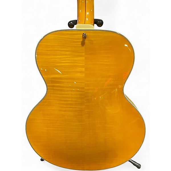Used D'Angelico Excel Style B Amber Hollow Body Electric Guitar