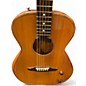 Used Fender highway parlor Natural Acoustic Electric Guitar
