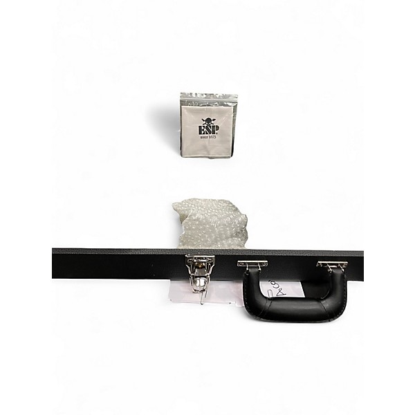 Used ESP LTD SC608B Stephen Carpenter Signature Baritone Yellow Solid Body Electric Guitar