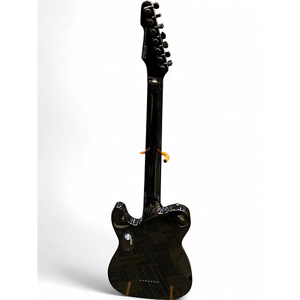 Used ESP LTD SCT607B Stephen Carpenter Signature 7 String Black Solid Body Electric Guitar