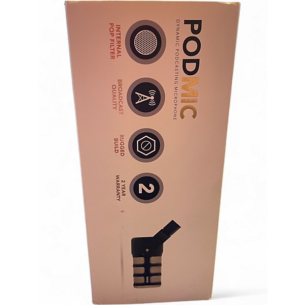 Used RODE POD MIC Dynamic Microphone
