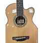 Used Ibanez AEB105E Natural Acoustic Bass Guitar