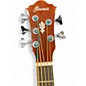 Used Ibanez AEB105E Natural Acoustic Bass Guitar