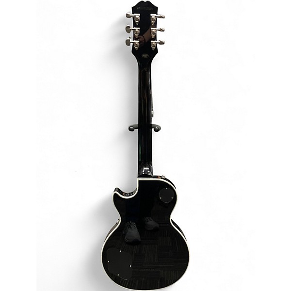 Used Epiphone Les Paul Custom Silverburst Solid Body Electric Guitar