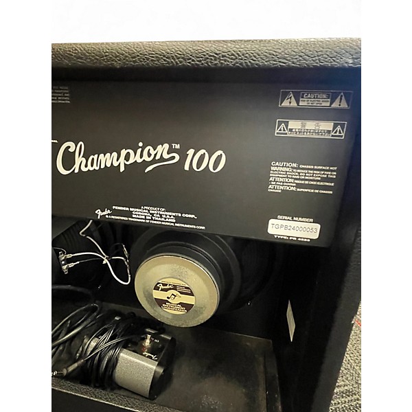 Used Fender Champion 100 Guitar Combo Amp