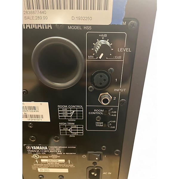 Used Yamaha HS5 Pair Powered Monitor