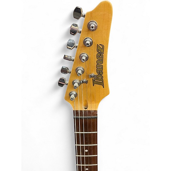 Used Ibanez AZES31 Cream Solid Body Electric Guitar