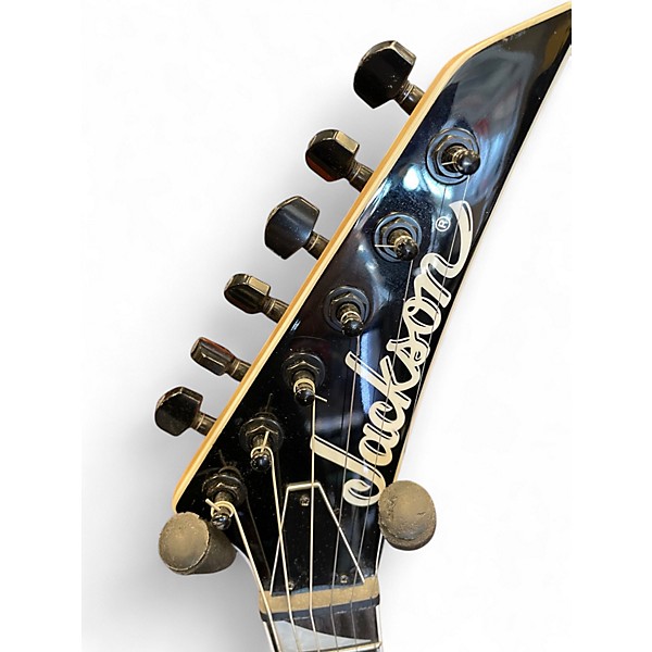 Used 2022 Jackson JS32T King V Black Solid Body Electric Guitar