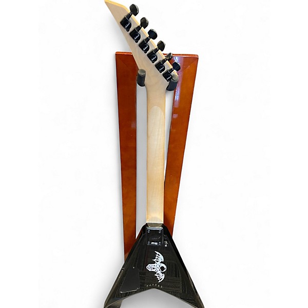 Used 2022 Jackson JS32T King V Black Solid Body Electric Guitar