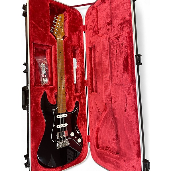 Used Ibanez AZ2204B Prestige Black Solid Body Electric Guitar