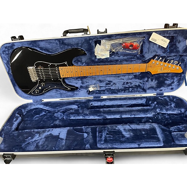 Used Ibanez AZ24047 Prestige Black Solid Body Electric Guitar