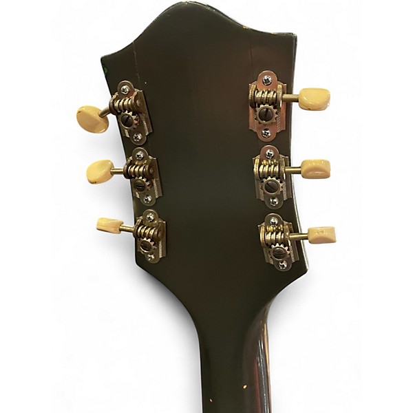 Vintage 1958 Gretsch Guitars 6187 Cream and Cadillac Green Hollow Body Electric Guitar